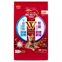 ビューティープロ キャット Wケア フィッシュ味 1.2kg ビューティープロ BEAUTYpro 日本ペットフード(下部・腎臓)