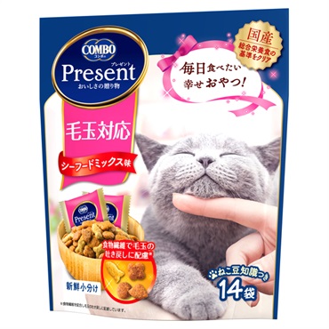 コンボ プレゼント キャット 42g コンボ COMBO 日本ペットフード(毛玉対応)