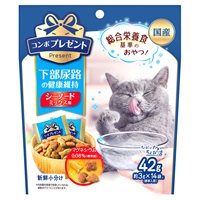 コンボ プレゼント キャット おやつ 下部尿路の健康維持 42g コンボ COMBO 日本ペットフード(4902112051009)
