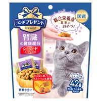 コンボ プレゼント キャット おやつ 腎臓の健康維持 14袋 42g コンボ COMBO 日本ペットフード(4902112051023)