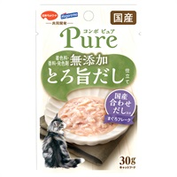コンボ ピュア キャット パウチ まぐろ 30g COMBO 日本ペットフード(国産合わせだし入り)