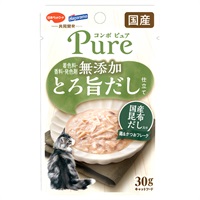 コンボ ピュア キャット パウチ 鶏&かつお 30g COMBO 日本ペットフード(国産昆布だし入り)