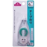 トップバリュ　テープのり　6ｍｍ（8.5ｍ巻き）(ホワイト)