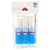 トップバリュ　シワになりにくいスティックのり10ｇ(10ｇ×3個)