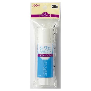 トップバリュ　シワになりにくいスティックのり25g