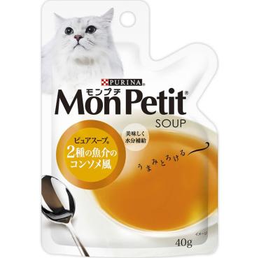 モンプチ パウチ スープメニュー 40g モンプチ Mon Petit ネスレ日本(コンソメ)