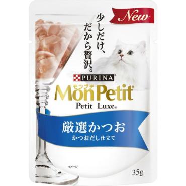 モンプチ プチリュクスパウチ 35g モンプチ Mon Petit ネスレ日本(厳選かつお)