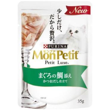 モンプチ プチリュクスパウチ 35g モンプチ Mon Petit ネスレ日本(まぐろ鯛添え)
