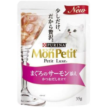 モンプチ プチリュクスパウチ 35g モンプチ Mon Petit ネスレ日本(まぐろサーモン)