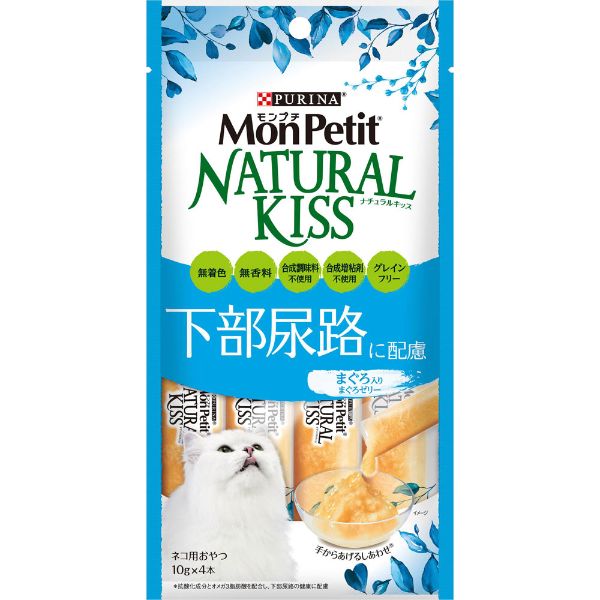 モンプチ ナチュラルキッス 下部尿路に配慮 まぐろ入りまぐろゼリー 40g モンプチ Mon Petit ネスレ日本(4902201212328)