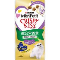 モンプチ クリスピーキッス 総合栄養食 キャットニップ入り贅沢お魚&チキン味 24g モンプチ Mon Petit ネスレ日本(4902201215251)