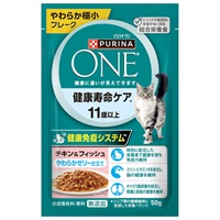 ピュリナワン キャット パウチ グレービー仕立て 50g ピュリナワン Purina ONE ネスレ日本(11歳以上チキン＆フィッシュゼリー)