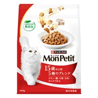 モンプチ バッグ 600g Mon Petit ネスレ日本(15歳以上用/5種のブレンド)