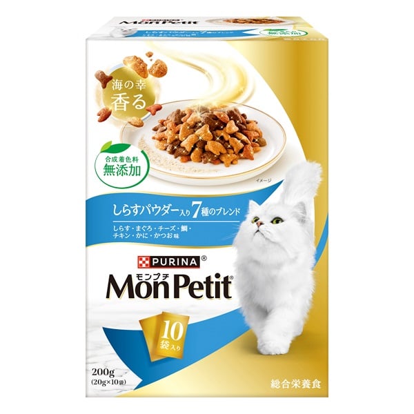 専用です。モンプチ　93個　大容量　セット モンプチ ボックス 20g×10袋 Mon Petit ネスレ日本 | イオン