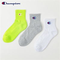 Champion(チャンピオン) チャンピオンCロゴショート丈ソックス レディス(コミF-23-25CM)