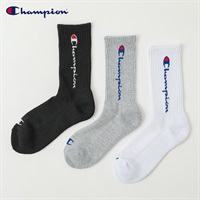 Champion(チャンピオン) チャンピオンタテロゴクルー丈ソックス レディス(コミB-23-25CM)