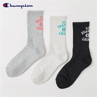 Champion(チャンピオン) チャンピオンバックロゴクルー丈ソックス レディス(コミ-23-25CM)