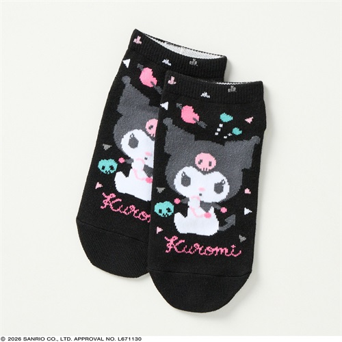 クロミ スニーカー丈ソックス 19-24cm 女の子 キッズ