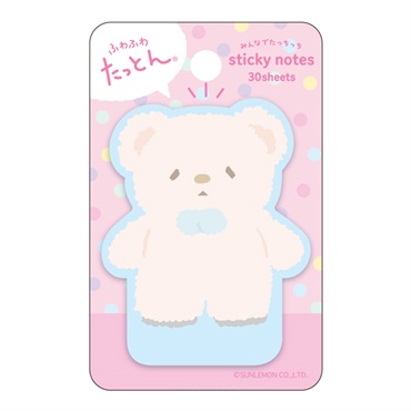 ふわふわたっとん みんなでたっちっち付箋