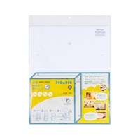 紙製組み立てキャンバス2枚セット 210×210mm(PAC-2121-2PWH)