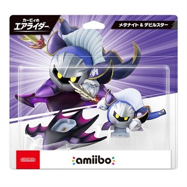 amiibo メタナイト&デビルスター(カービィのエアライダーシリーズ) お