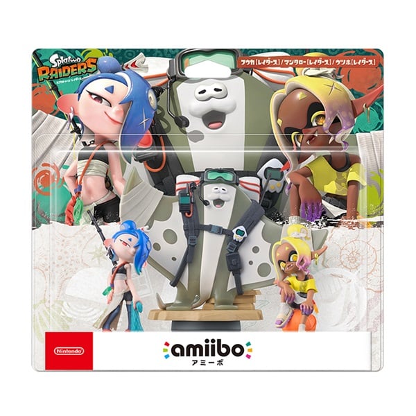 amiibo 7体セット売り 予約 2026年7月23日発売 amiibo すりみ連合セット[フウカ【レイダース
