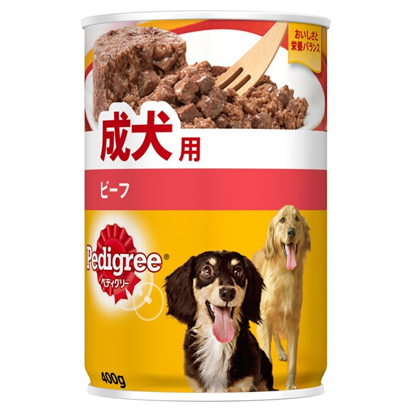 ペディグリー 成犬用 ビーフ 400g Pedigree マースジャパンリミテッド(400g)