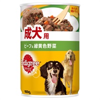 ペディグリー 成犬用 ビーフ&緑黄色野菜 400g Pedigree マースジャパンリミテッド(400g)