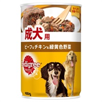 ペディグリー 成犬用 ビーフ&チキン&緑黄色野菜 400g Pedigree マースジャパンリミテッド(400g)
