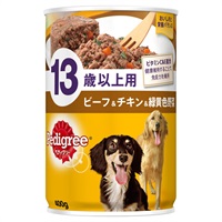 ペディグリー 13歳以上用 ビーフ&チキン&緑黄色野菜 400g Pedigree マースジャパンリミテッド(400g)
