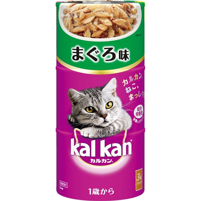 カルカン ハンディ缶 1歳から 3個 カルカン kal kan マースジャパン