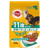 ペディグリー ドライ 11歳から用 チキン&緑黄色野菜入り 2kg Pedigree マースジャパンリミテッド(2kg)