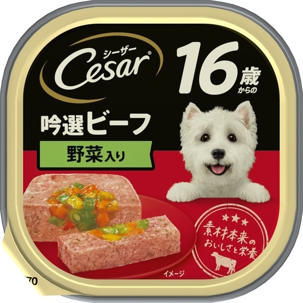 シーザー  Cesar マースジャパン(16歳吟選ビーフ野菜)