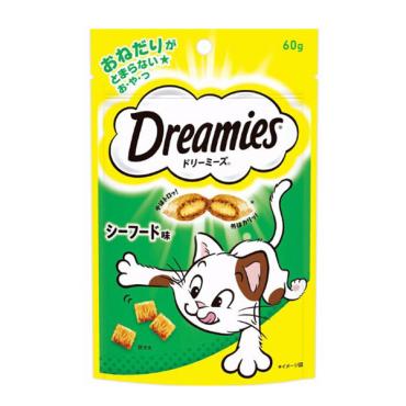 ドリーミーズ 60g ドリーミーズ Dreamies マースジャパンリミテッド(シーフード味)