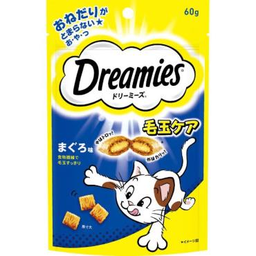ドリーミーズ 60g ドリーミーズ Dreamies マースジャパンリミテッド(毛玉ケアまぐろ味)