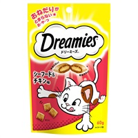 ドリーミーズ シーフード&チキン味 60g Dreamies マースジャパンリミテッド(60g)