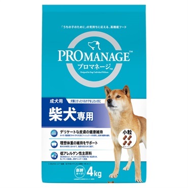プロマネージ 成犬用 柴犬専用 4kg PROMANAGE マースジャパンリミテッド