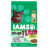 アイムス 11歳以上用 毎日の健康サポート チキン 1.5kg IAMS マースジャパンリミテッド(1.5kg)