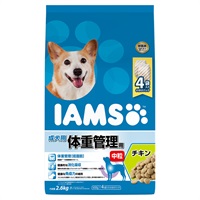 アイムス 成犬用 体重管理用 チキン 中粒 2.6kg IAMS マースジャパンリミテッド(2.6kg)