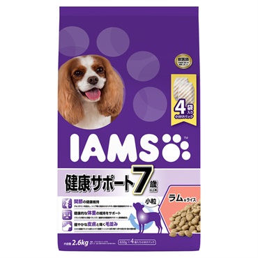 アイムス 7歳以上用 健康サポート ラム&ライス 小粒 2.6kg IAMS マースジャパンリミテッド