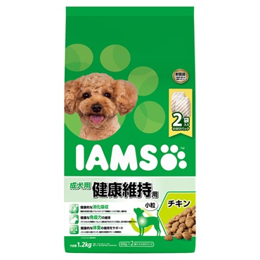 アイムス 成犬用 健康維持用 チキン 小粒 1.2kg IAMS マースジャパンリミテッド