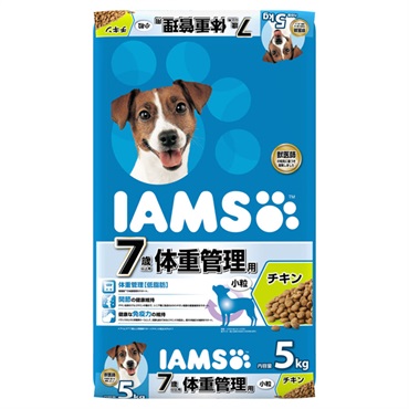 アイムス 7歳以上用 体重管理用 チキン 小粒 5kg IAMS マースジャパンリミテッド