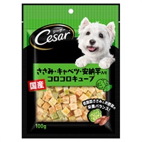 シーザー スナック ささみ・キャベツ・安納芋入り コロコロキューブ 100g Cesar マースジャパンリミテッド(100g)