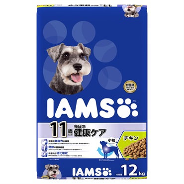 アイムス 11歳以上用 毎日の健康ケア チキン 小粒 12kg IAMS マース