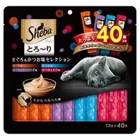 シーバ とろ～りメルティ まぐろ&かつお味セレクション 12g×40本 Sheba マースジャパンリミテッド(12g×40本)