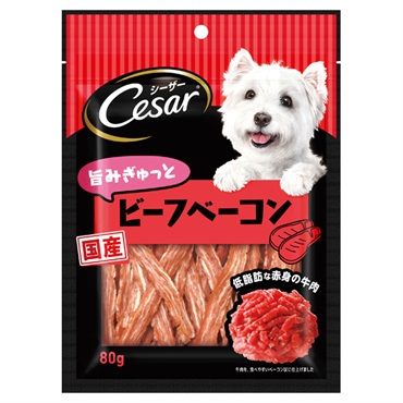 シーザー スナック 旨みぎゅっとビーフベーコン 80g Cesar マースジャパンリミテッド