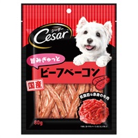 シーザー スナック 旨みぎゅっとビーフベーコン 80g Cesar マースジャパンリミテッド(80g)