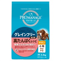 プロマネージ 成犬用 高たんぱくレシピ チキン 小粒 3.3kg PROMANAGE マースジャパンリミテッド(3.3kg)