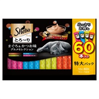 シーバ とろ～りメルティ まぐろ&かつお味グルメセレクション 12g×60本