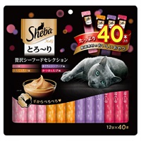 シーバ とろ～りメルティ 贅沢シーフードセレクション 12g×40本 Sheba マースジャパンリミテッド(12g×40本)